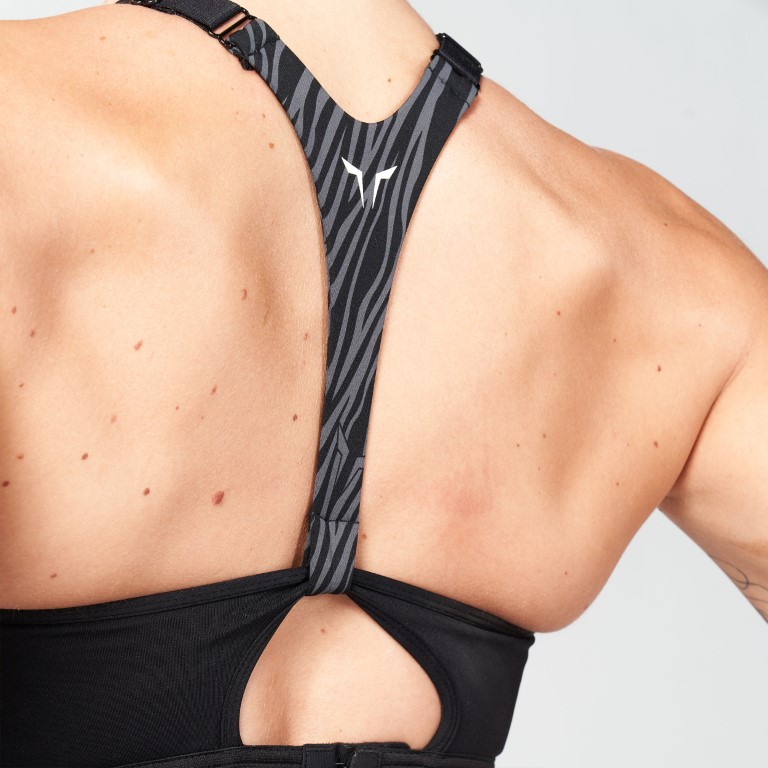 Core High Support Y Back Bra - Black